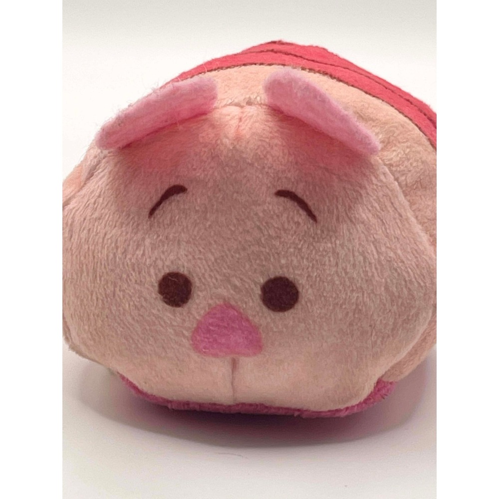 Disney Tsum Tsum Piglet Mini Plush Winnie‎ the Pooh Pink Stackable Toy Just Play